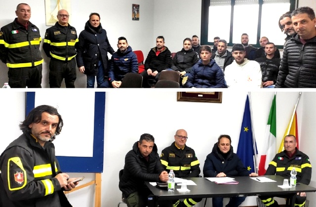 Niscemi. Avvio corso di formazione teorico pratico per altri 11 Vigili del fuoco volontari 